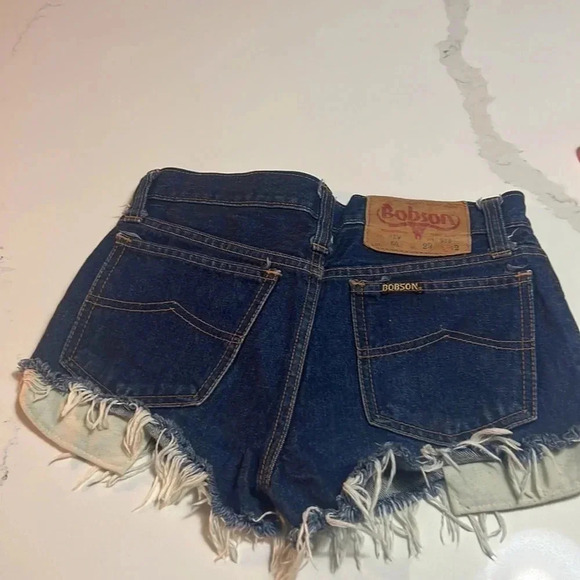 Vintage Bobson Authentic Western Jeans Cut Off's. Size 29. - Picture 10 of 13